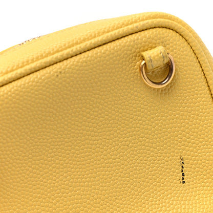 Saint Laurent Grain De Poudre Matelasse Monogram Baby Lou Camera Bag Light Chartreuse 13 of 13