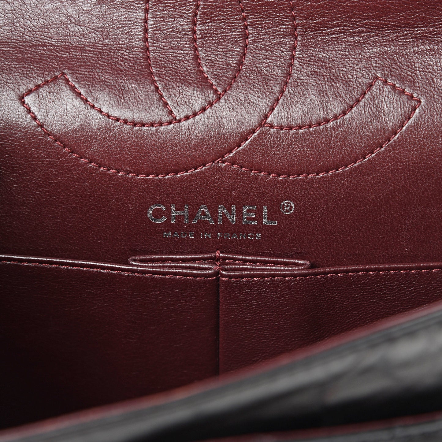 Aged Calfskin Quilted 2.55 Reissue 226 Flap Black