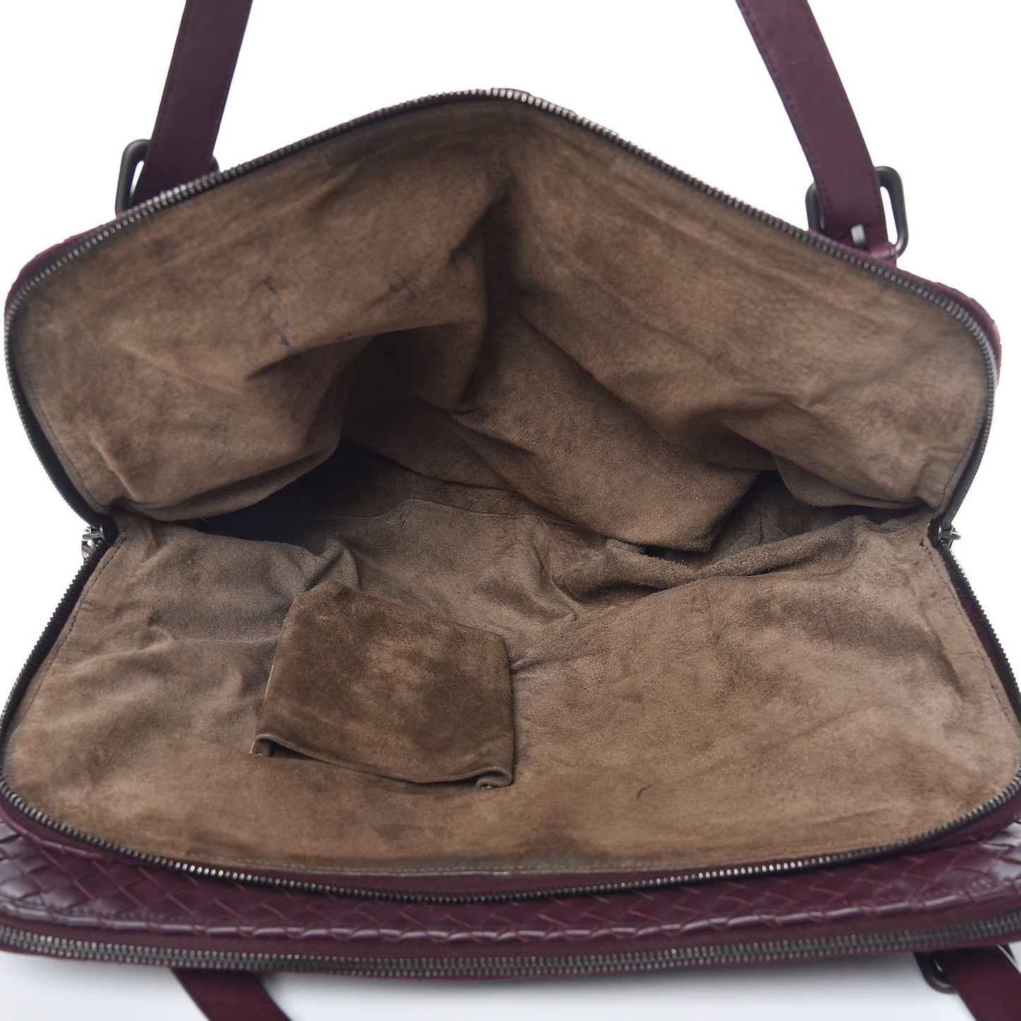 Nappa Intrecciato Double Compartment Tote