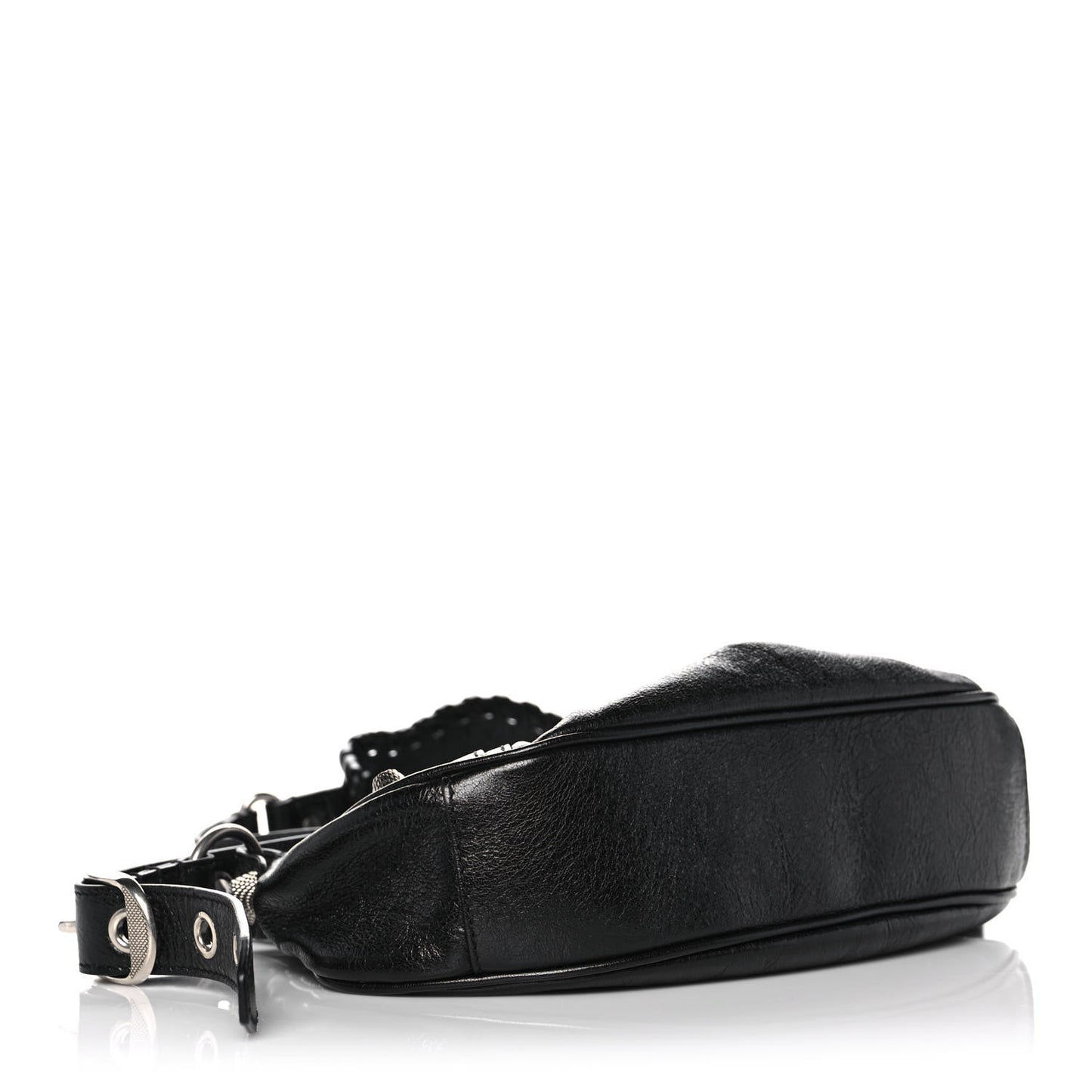 Agneau Arena Le Cagole Shoulder Bag XS Black