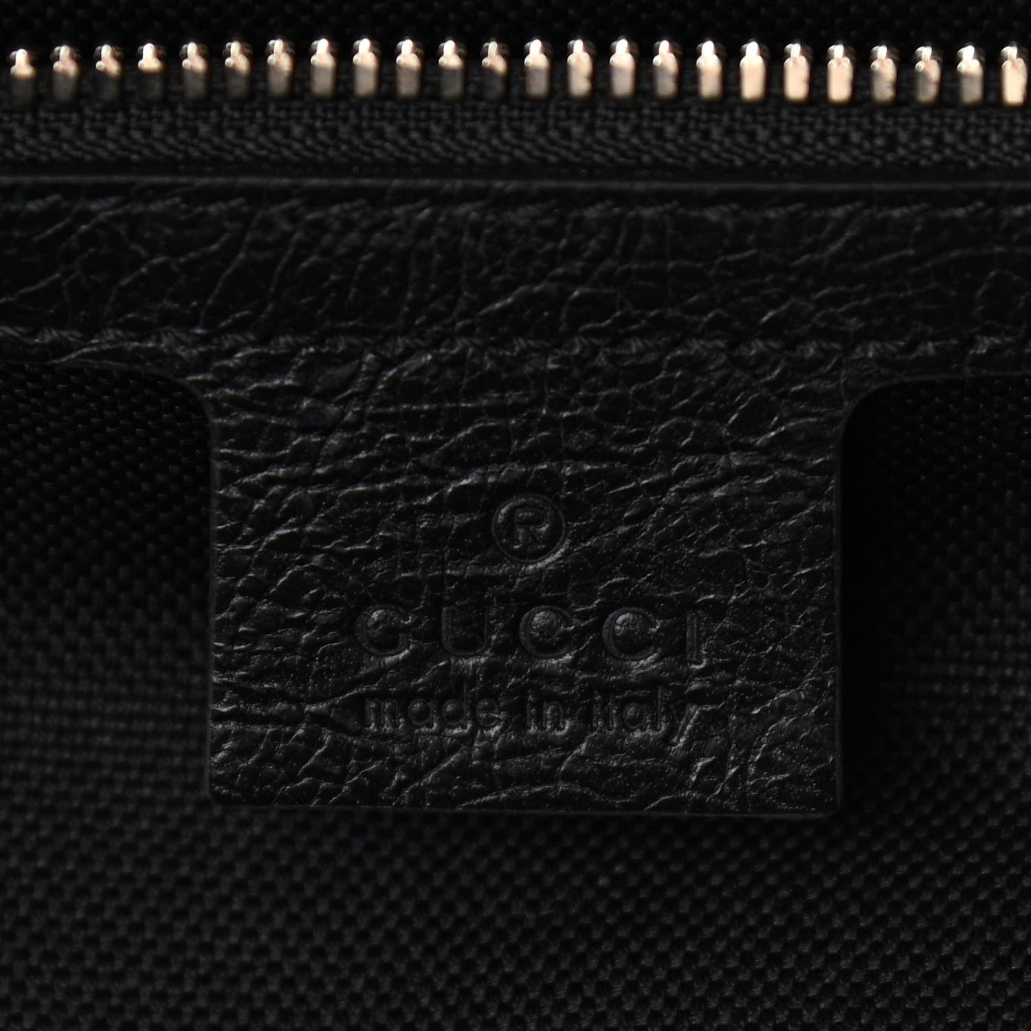 Gucci Fluffy Calfskin Morpheus Convertible Backpack Black 6 of 10