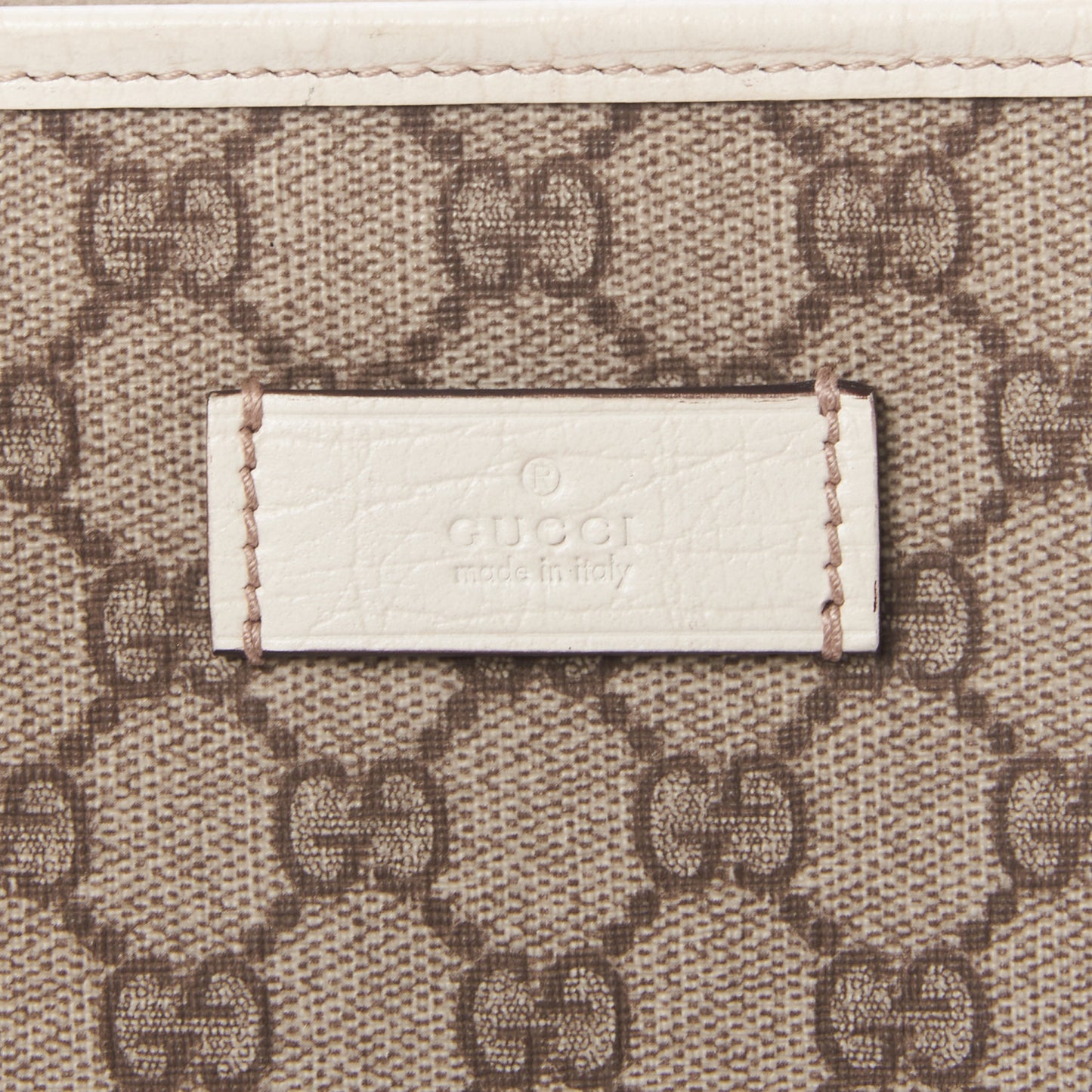 GG Plus Monogram Medium Joy Tote White