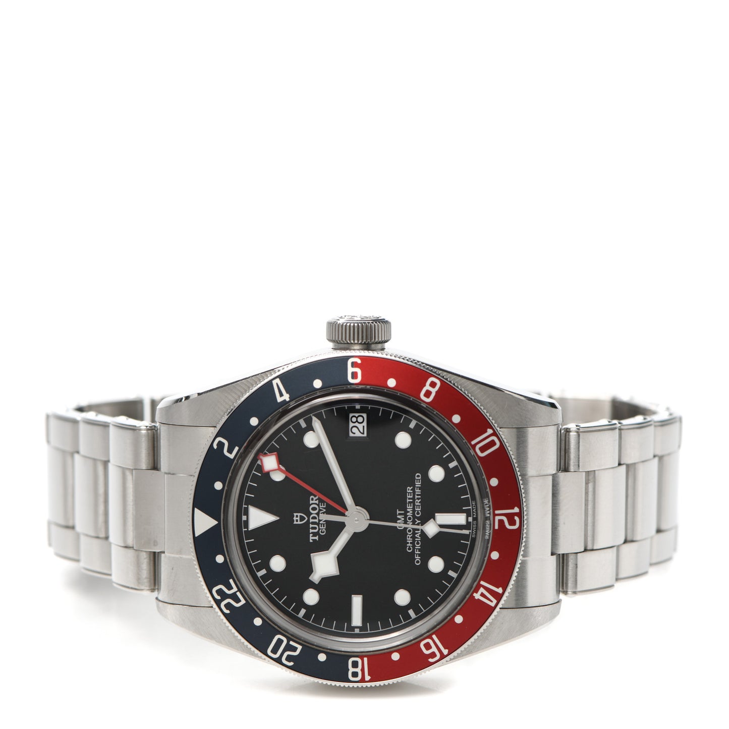 Stainless Steel 41mm Black Bay GMT Automatic Watch Black 79830RB
