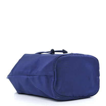 Prada Tessuto Nylon Vela Drawstring Pouch Bluette 3 of 10