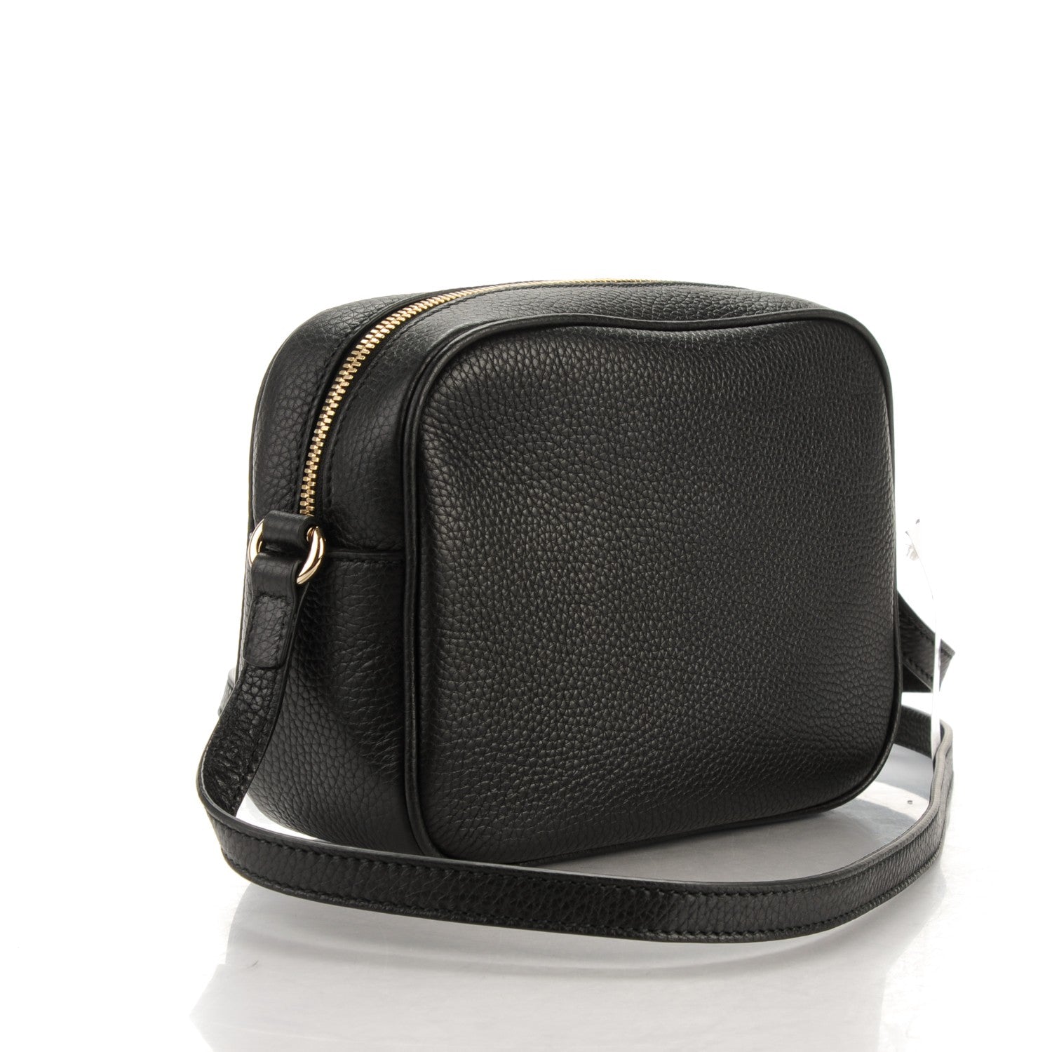 Gucci Pebbled Calfskin Small Soho Disco Bag Black 3 of 7