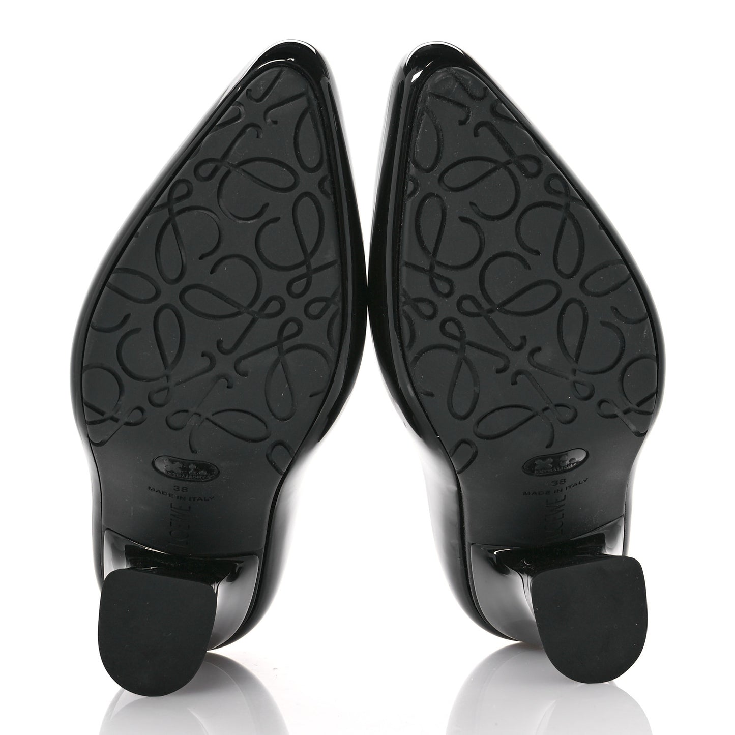 Lacquered Foam Comic 90 Pump 38 Black