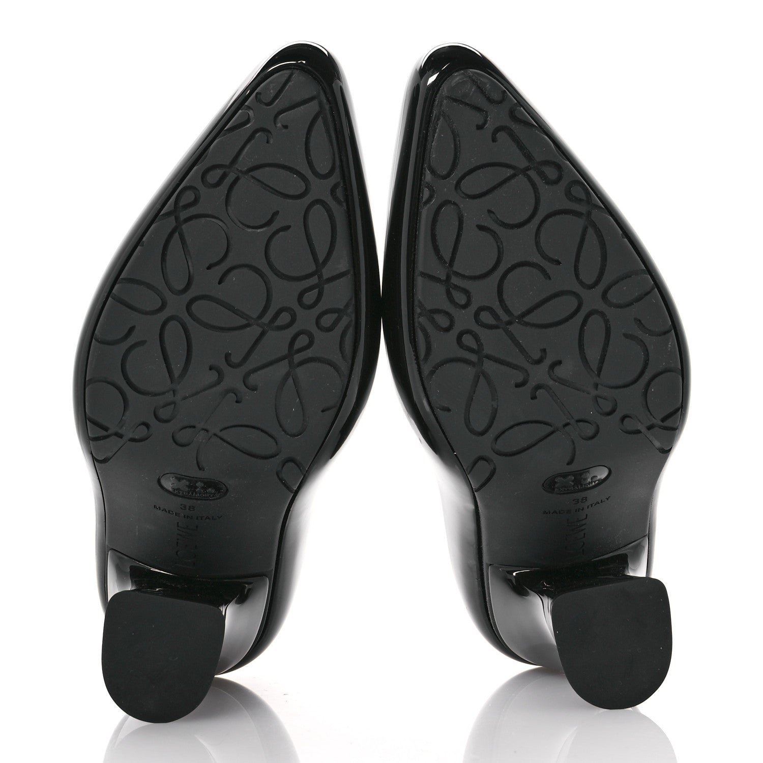 Loewe Lacquered Foam Comic 90 Pump 38 Black 6 of 8