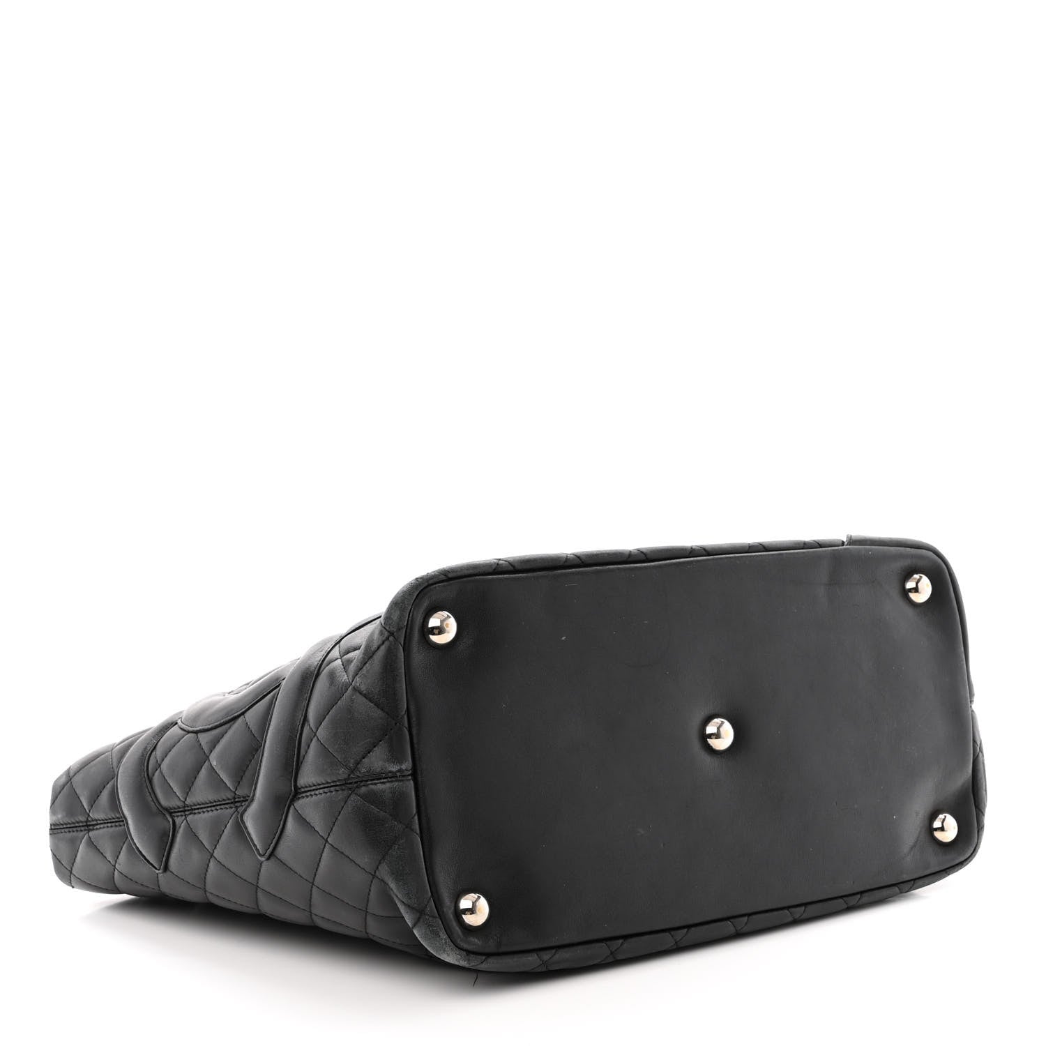 Chanel Calfskin Quilted Large Cambon Tote Black 4 of 18