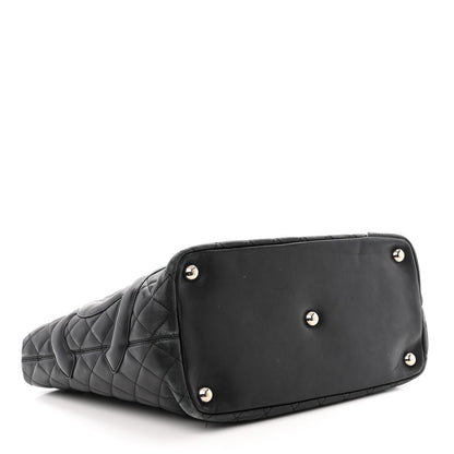 Chanel Calfskin Quilted Large Cambon Tote Black 4 of 18