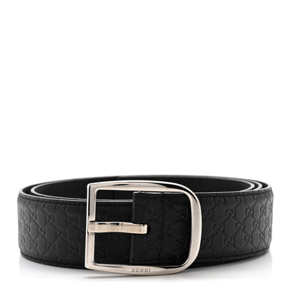 Gucci Soft Microguccissima 40mm Belt 110 44 Black 1 of 6