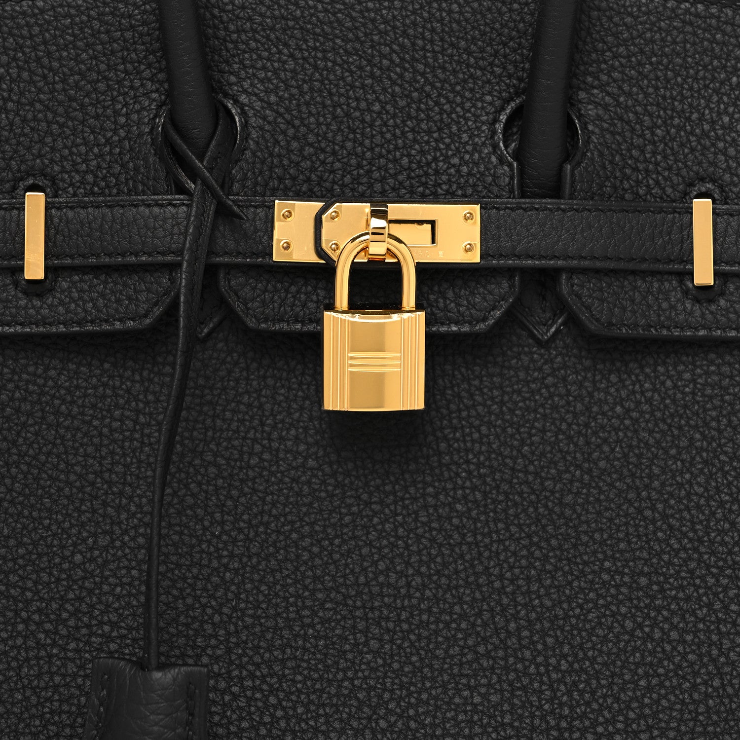 Hermes Togo Birkin 25 Black 8 of 11