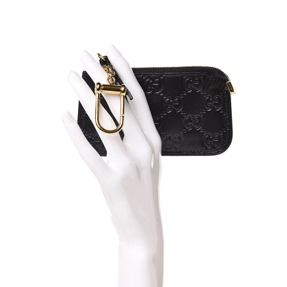 Gucci Guccissima Key Case Black 2 of 7