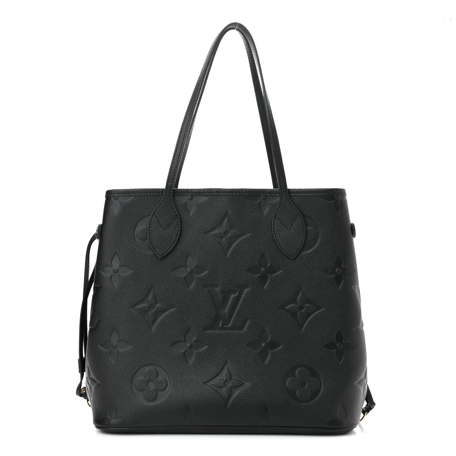 Louis Vuitton Empreinte Monogram Giant Neverfull MM Black 3 of 10