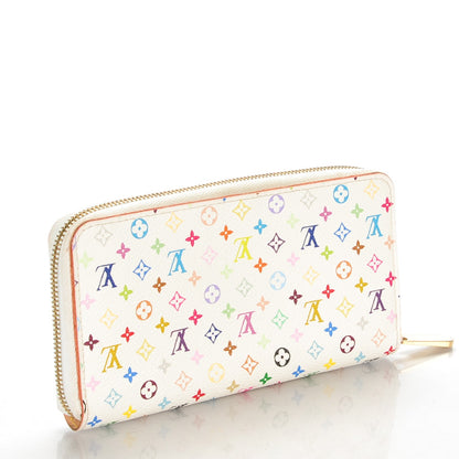 Louis Vuitton Monogram Multicolor Zippy Wallet White 3 of 7