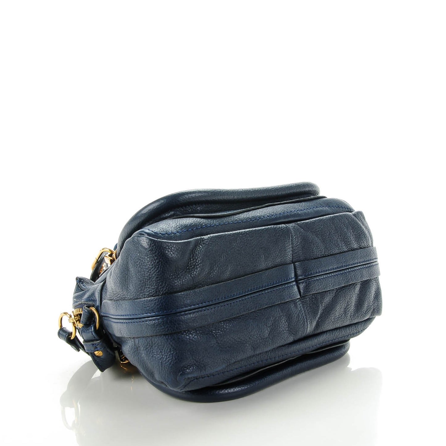 Calfskin Small Paraty Midnight Blue