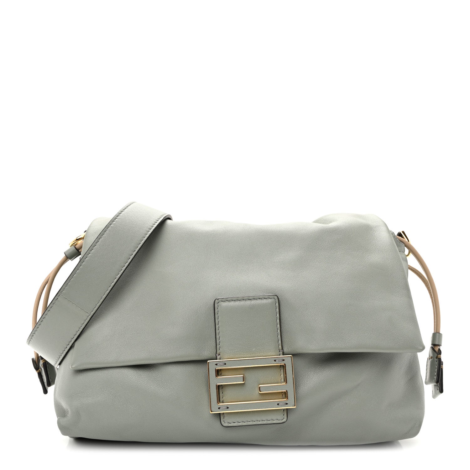 Fendi Nappa Medium Mamma Baguette Matcha Green 1 of 10