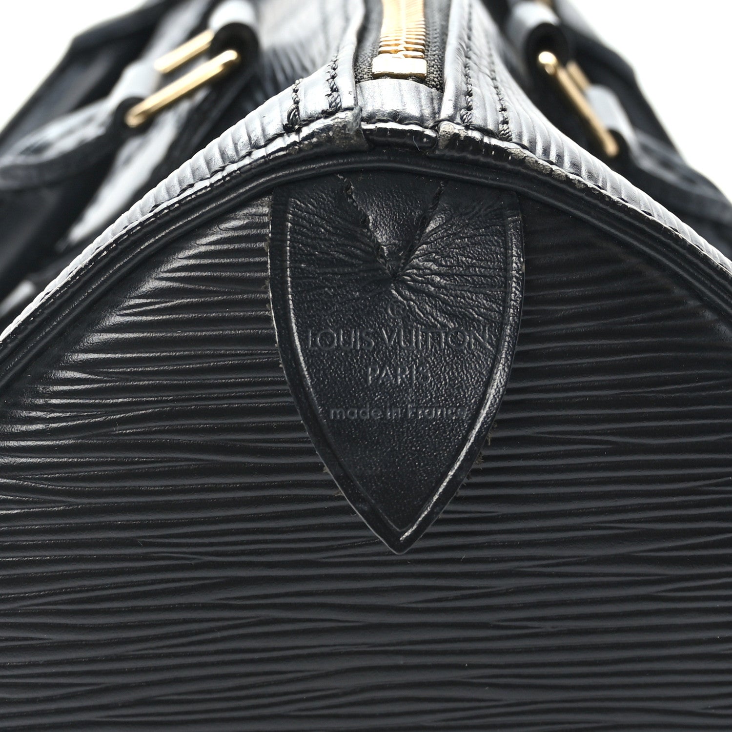 Louis Vuitton Epi Speedy 35 Black 6 of 13