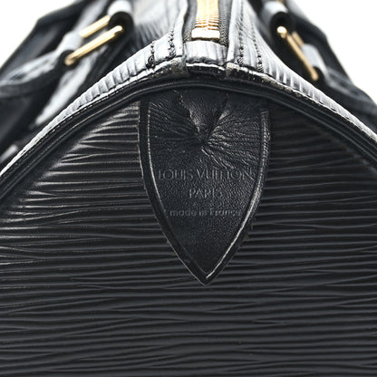 Louis Vuitton Epi Speedy 35 Black 6 of 13