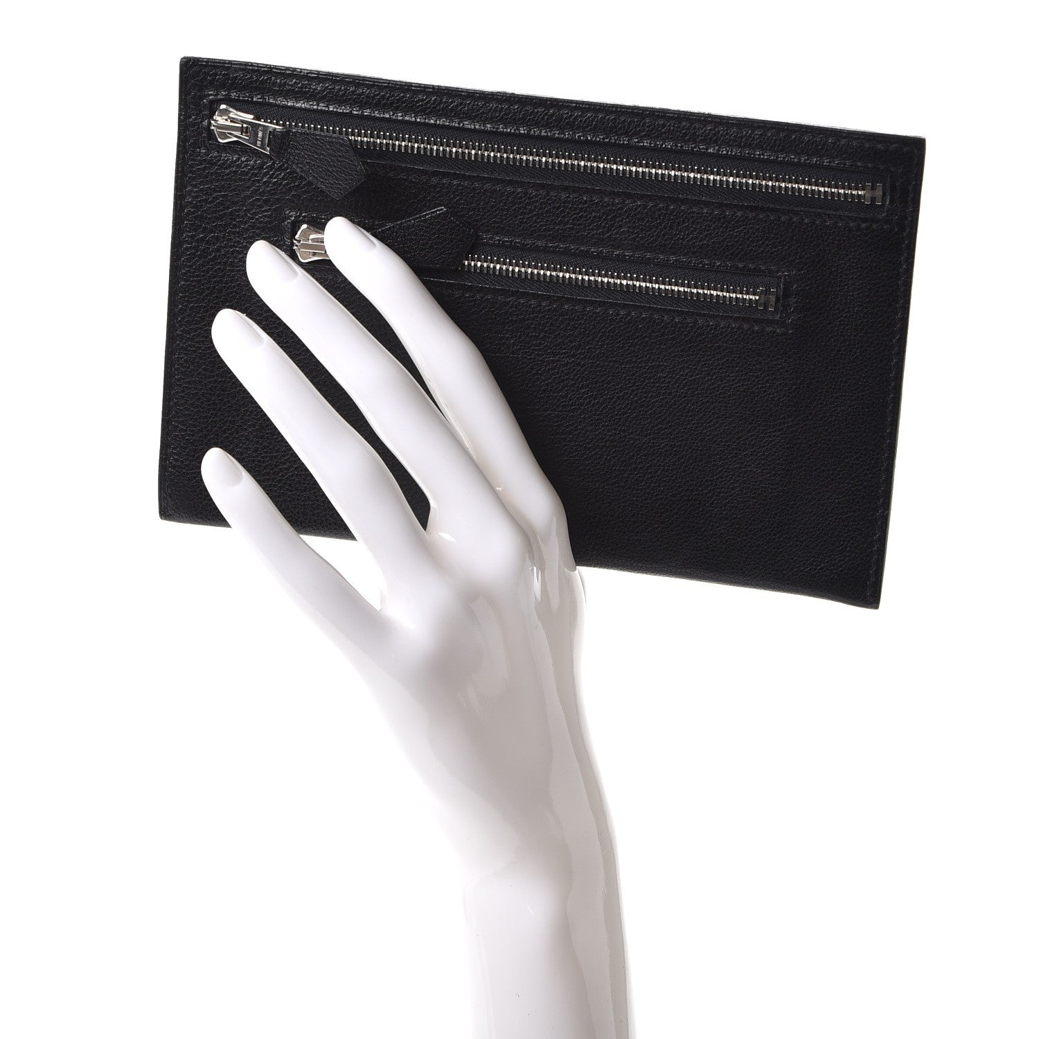 Hermes Veau Rodeo Zippered Pouch Black 2 of 7