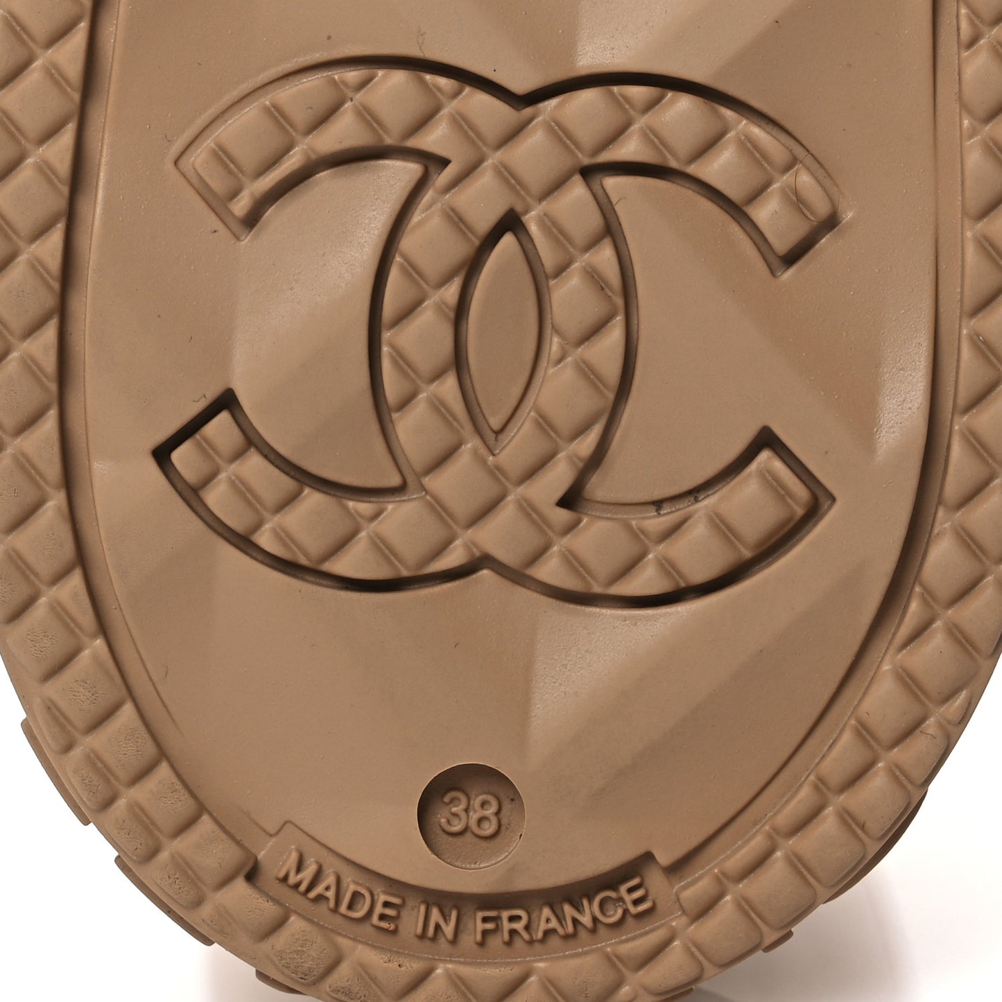 Caoutchouk CC High Boots 38 Beige