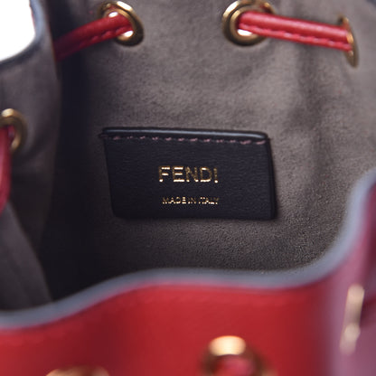 Fendi Vitello Cruise F is Fendi Mini Mon Tresor Bucket Bag Fragola 7 of 11
