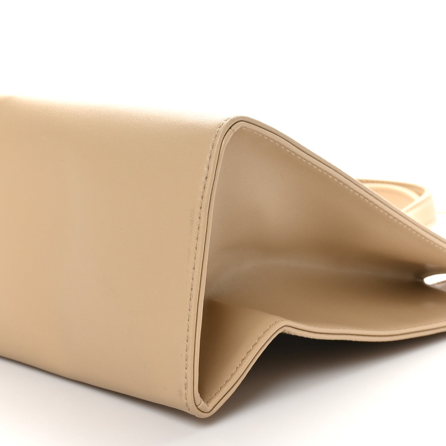 Telfar Vegan Leather Shmedium Shopping Bag Cream 9 of 10