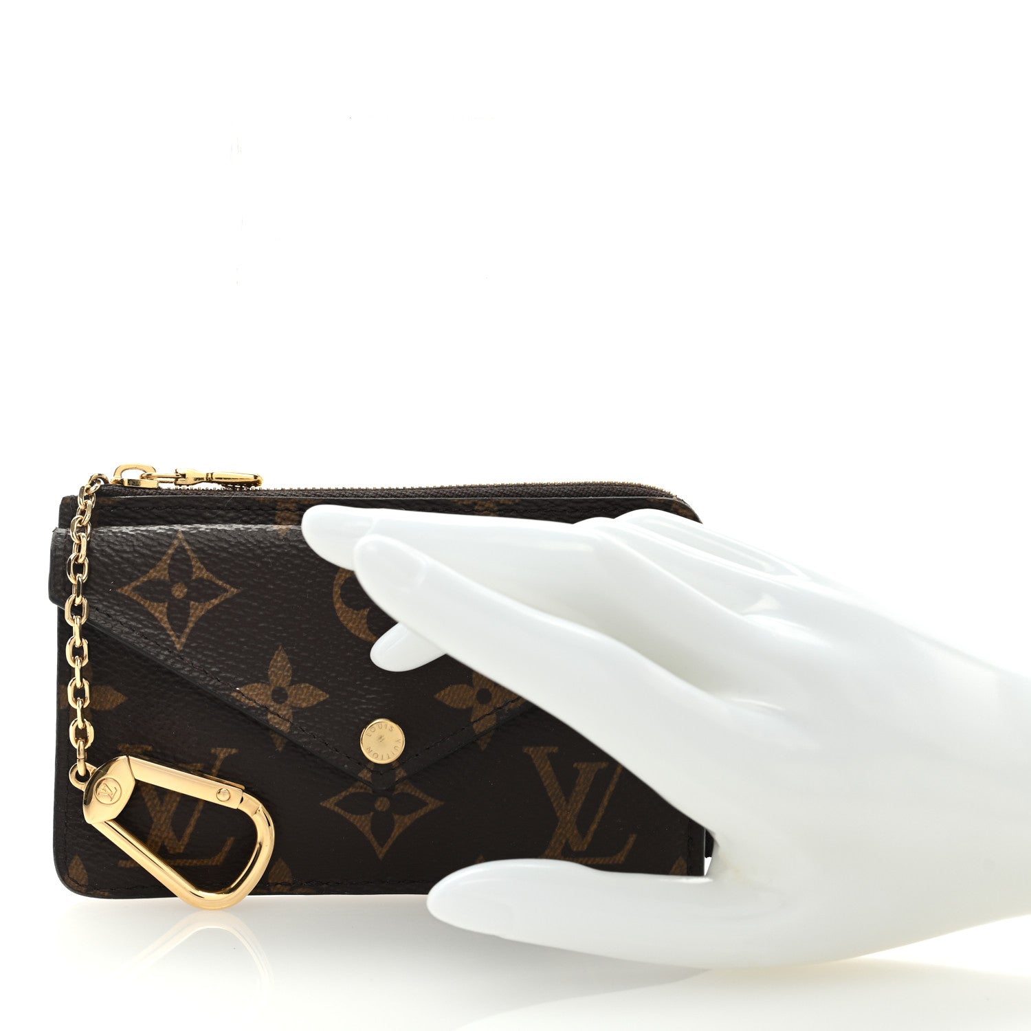 Louis Vuitton Monogram Recto Verso Card Holder Black 2 of 6
