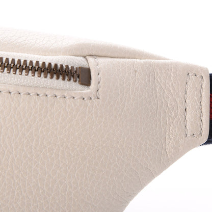 Gucci Grained Calfskin Small Logo Belt Bag White 9 of 9