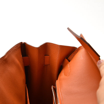 Hermes Epsom Birkin 30 Orange 10 of 36