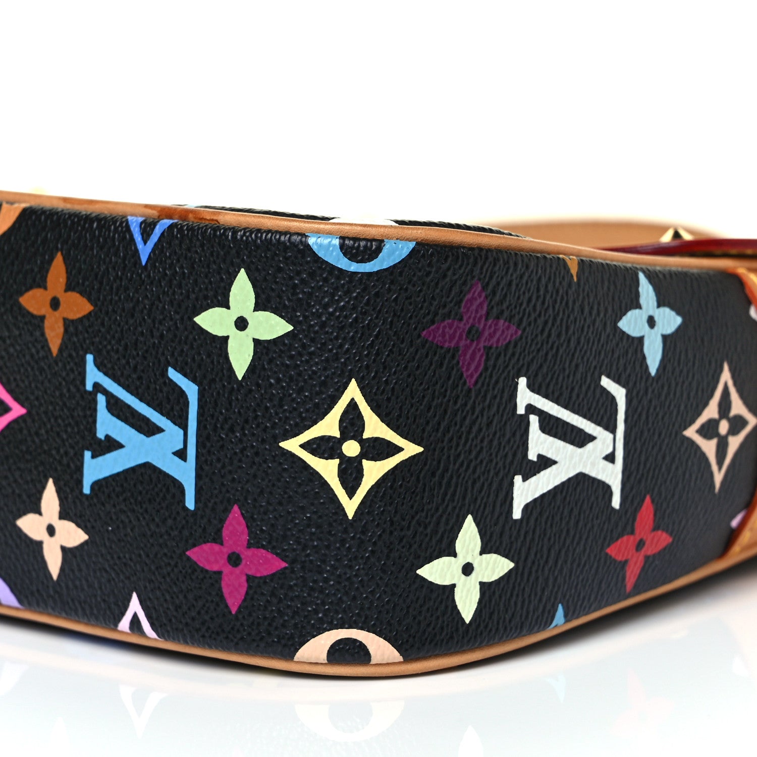 Louis Vuitton Monogram Multicolor Sologne Black 8 of 17