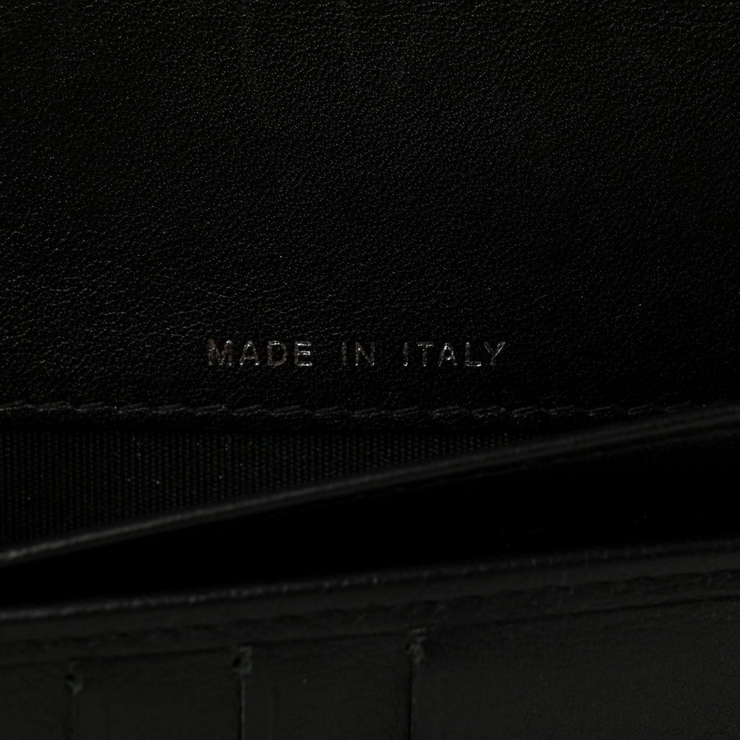 Caviar Large Timeless CC Zip Around Wallet Black
