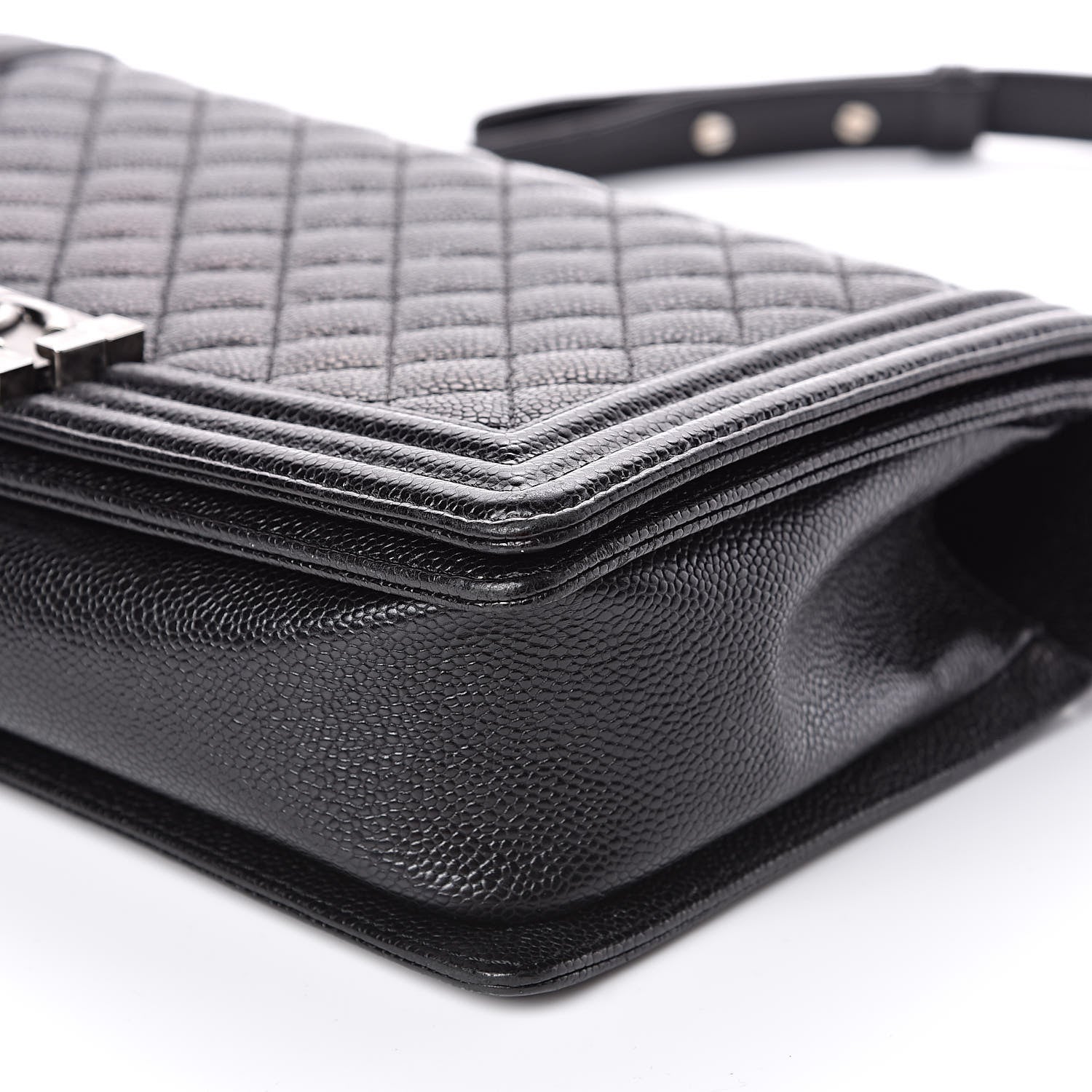 Chanel Caviar Quilted New Medium Boy Flap Black 9 of 13