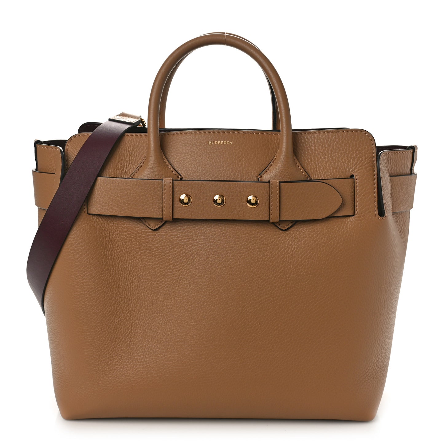 Marais Calfskin Large Belt Bag Brown