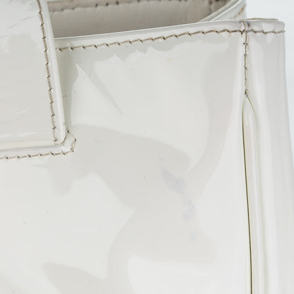 Chanel Patent CC Tote White 11 of 21