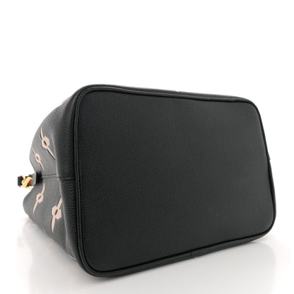 Louis Vuitton Empreinte Monogram Giant Neonoe MM Black Beige 5 of 11
