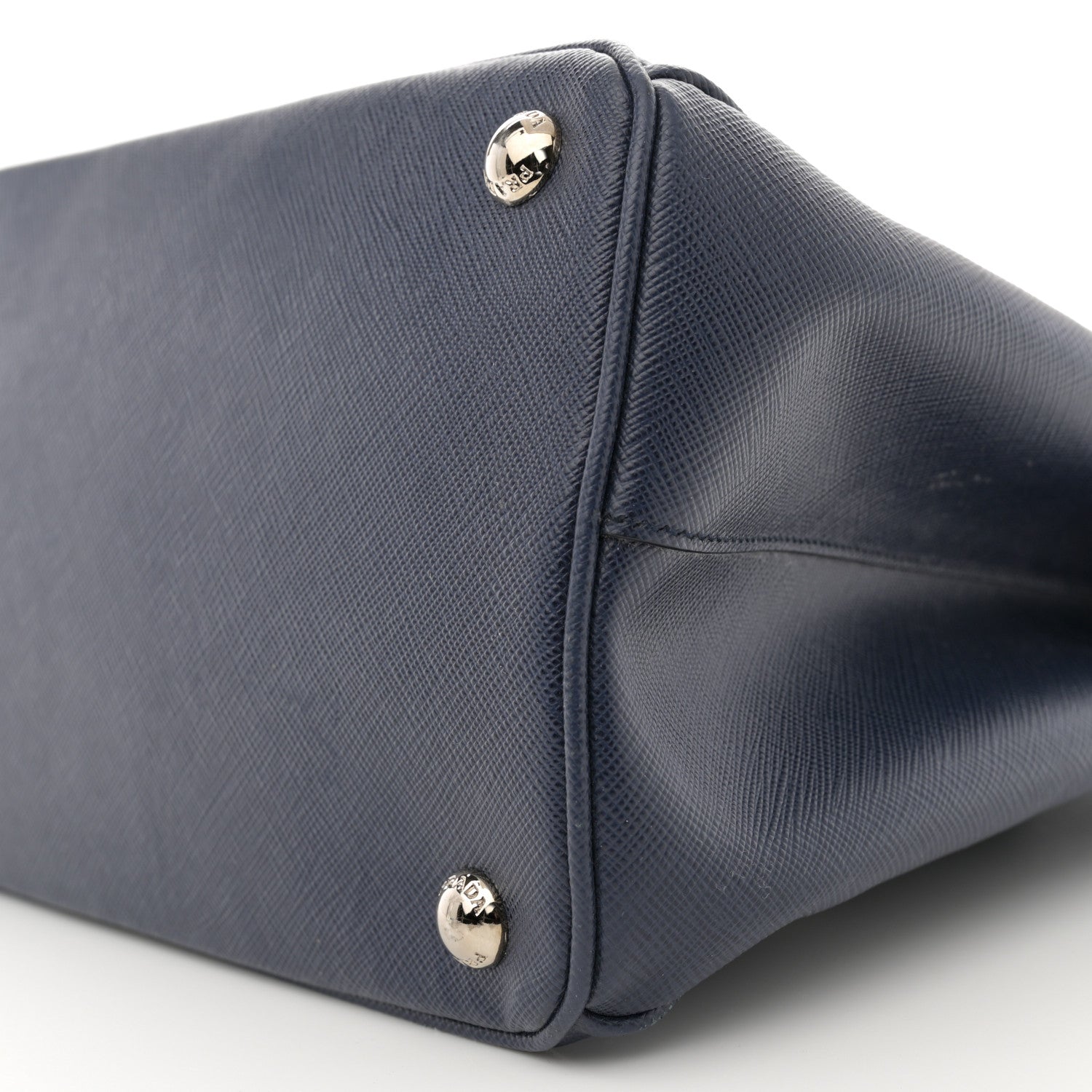 Prada Saffiano Lux Large Galleria Double Zip Tote Baltico 10 of 12