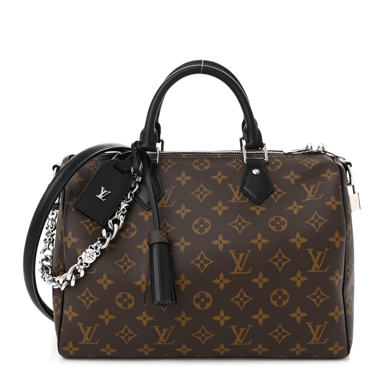 Louis Vuitton Monogram Speedy Soft 30 Dark 1 of 10