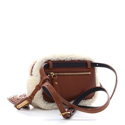 Saint Laurent Shearling Monogram Lou Belt Bag Beige 3 of 10