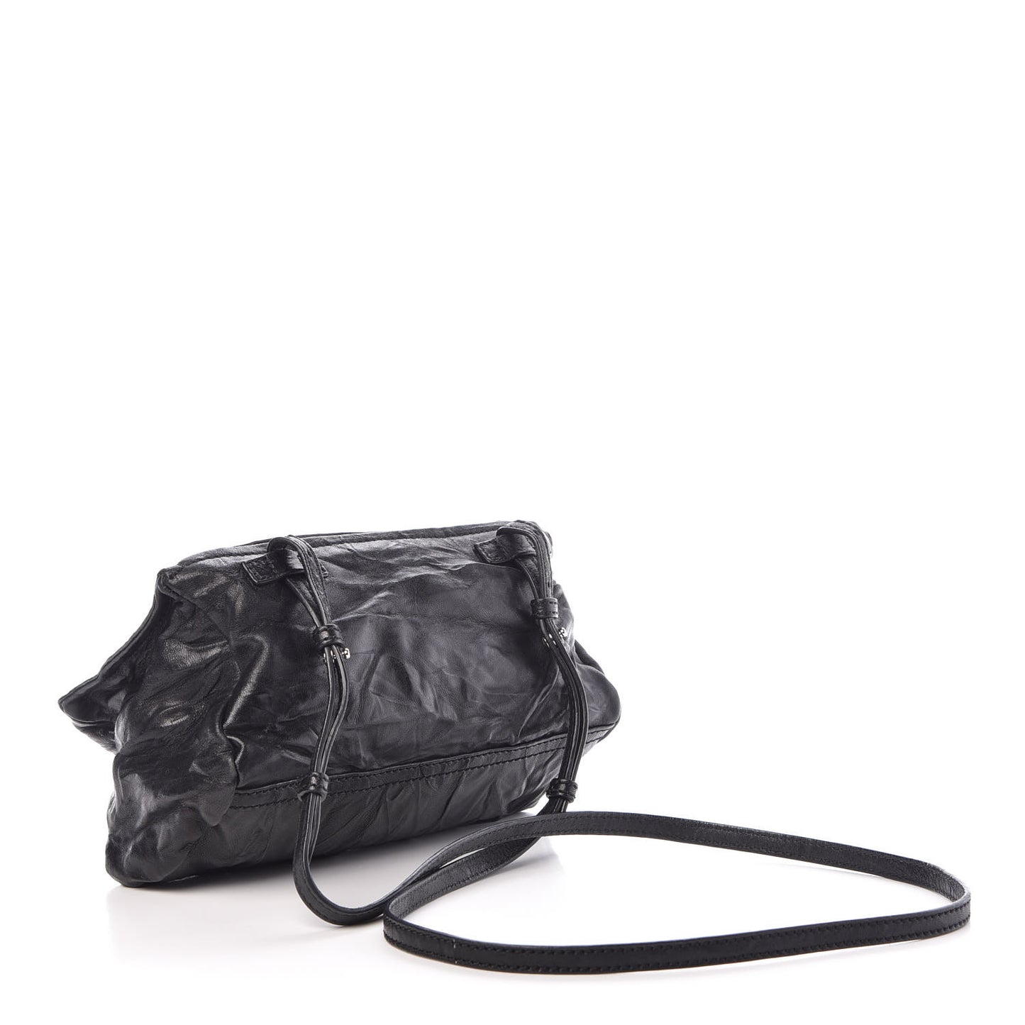 Tumbled Sheepskin Mini Pandora Black