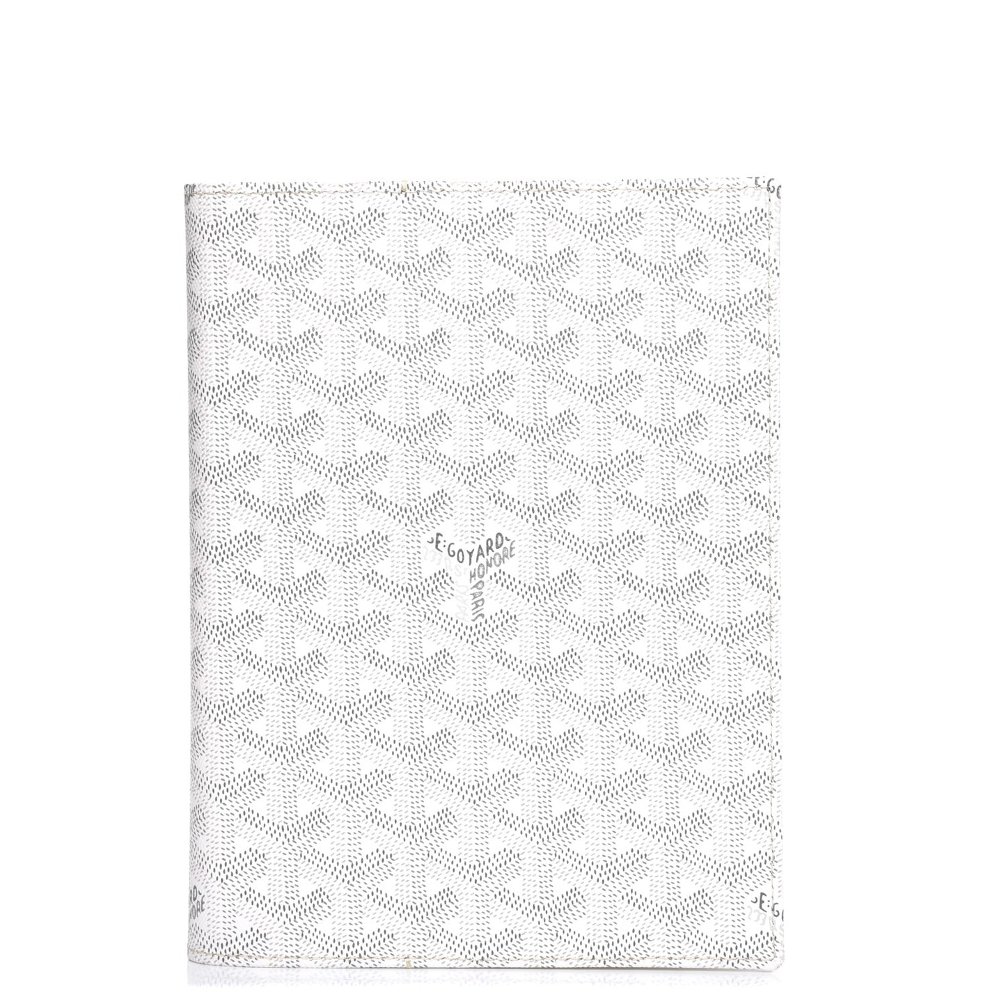 Goyardine Agenda Cover White