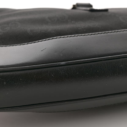 Gucci Monogram Small Jackie O Hobo Black 11 of 13