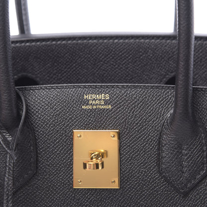 Hermes Epsom Birkin 30 Black 6 of 11
