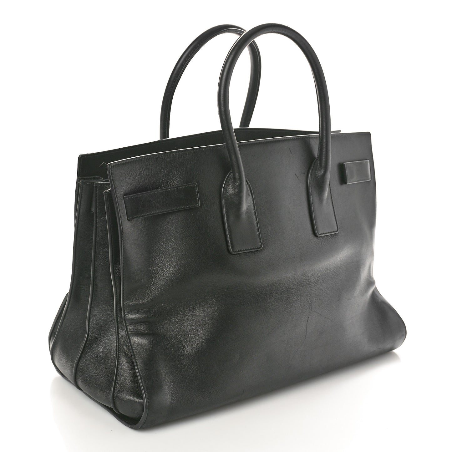 Calfskin Large Sac de Jour Carryall Black