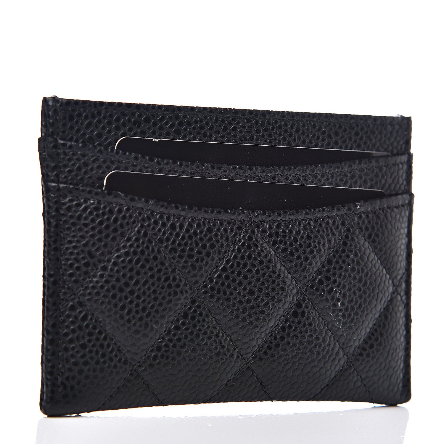 Chanel Caviar Quilted Card Holder Black 2 of 8