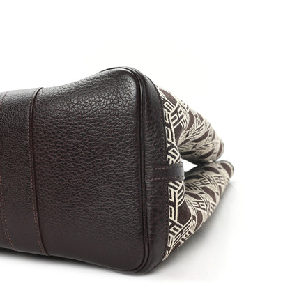 Hermes Toile SO H Vache Country Garden Party 36 MM Chocolate 9 of 9