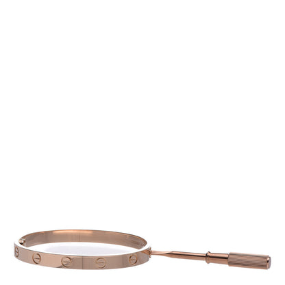 Cartier 18K Pink Gold LOVE Bracelet 16 6 of 6