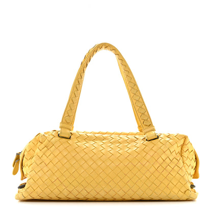 Bottega Veneta Nappa Intrecciato Woven Top Handle Bag Buttercup 1 of 16