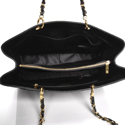 Chanel Caviar Quilted XL Grand Shopping Tote GST Black 5 of 8