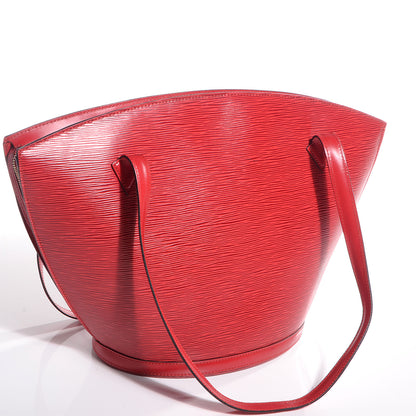 Louis Vuitton Epi Saint Jacques GM Castillan Red 3 of 7