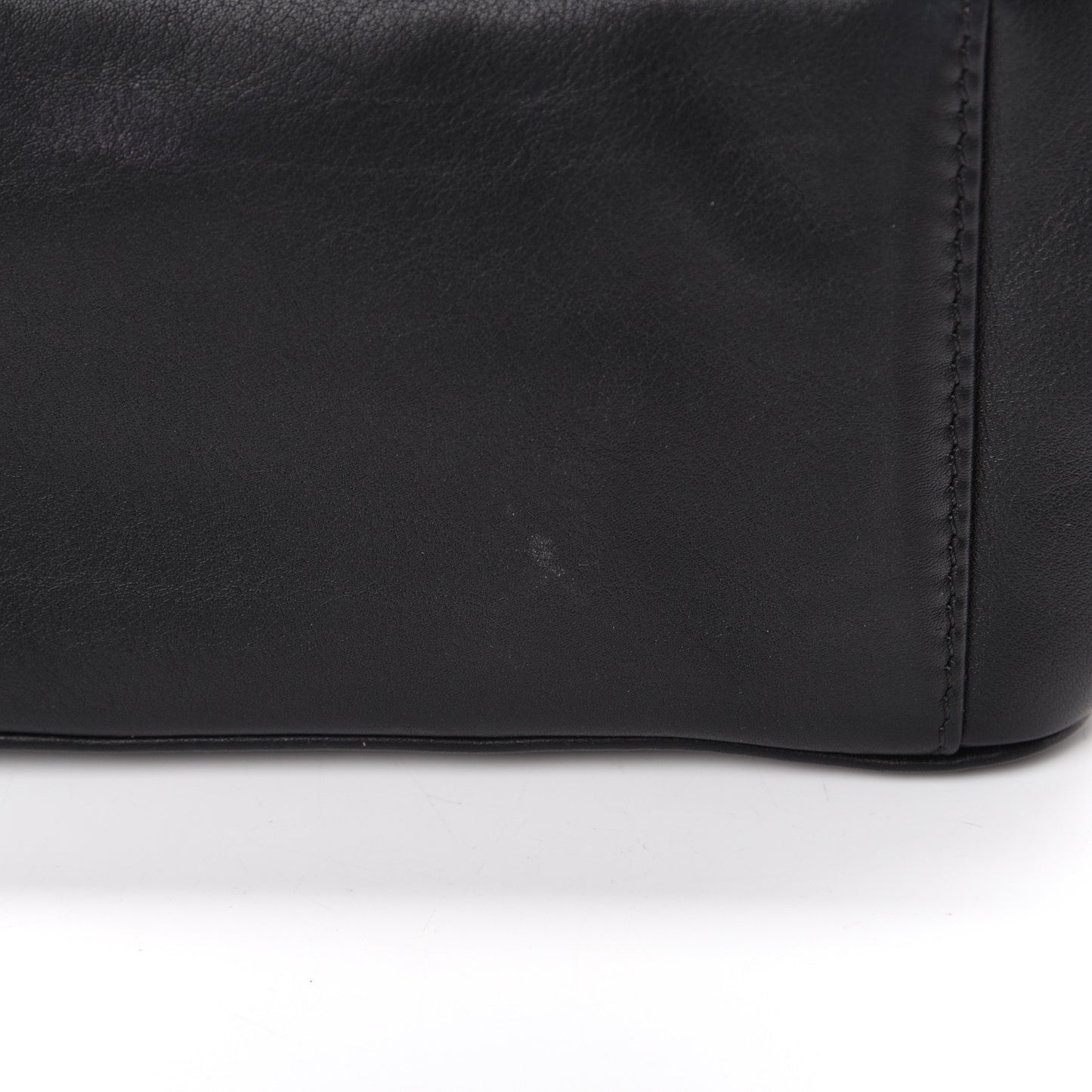 Smooth Calfskin Mini Bloomy Crossbody Bag Black